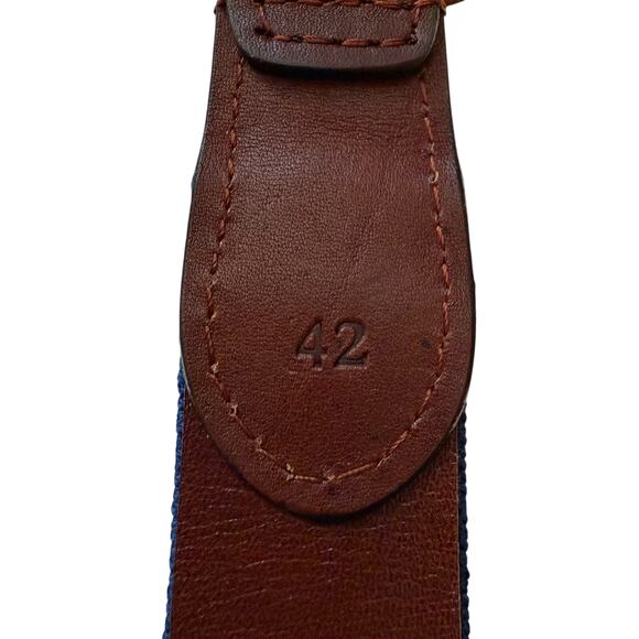 Smathers and Branson Southern Sportsman Needlepoint Belt Hunting Fishing Mens 42 - Picture 9 of 15